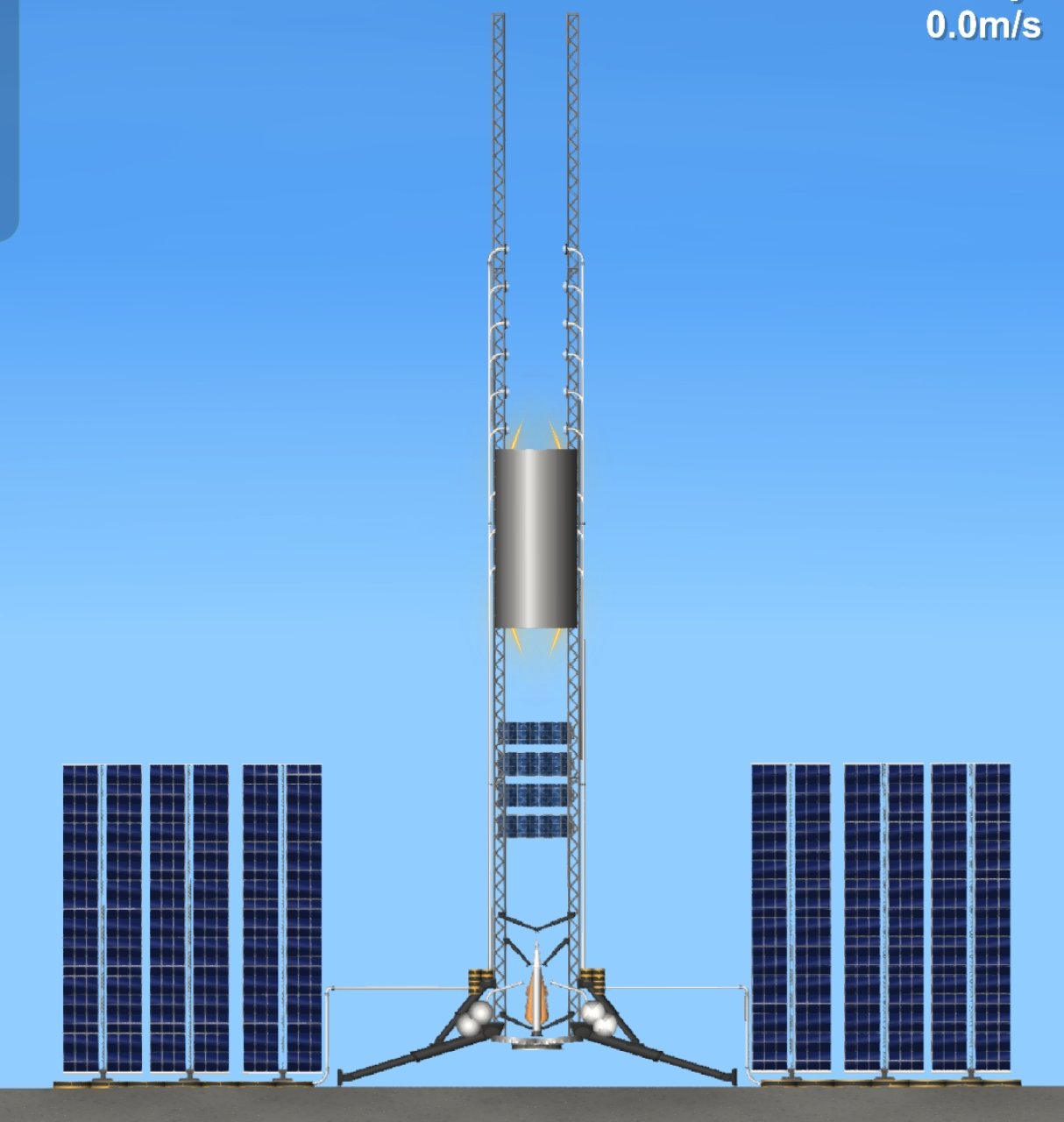 Missile Launch Port Spaceflight Simulator