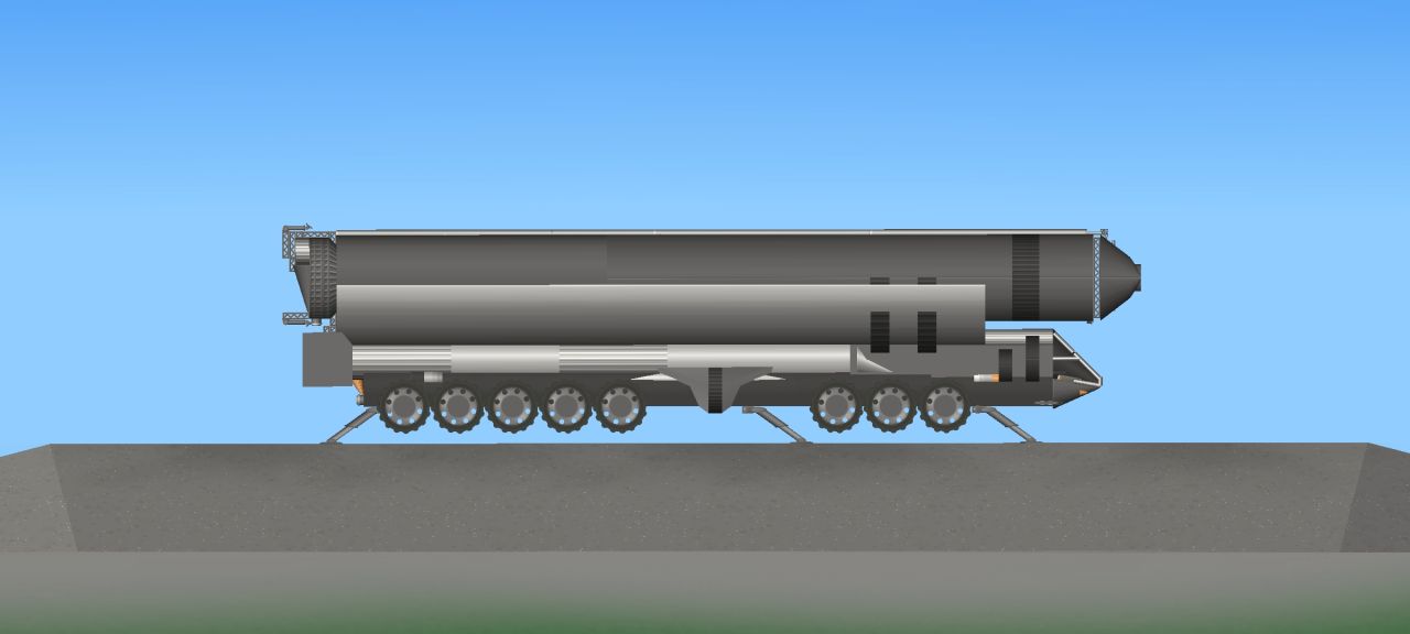 Missile launcher Blueprint for Spaceflight Simulator / SFS BP