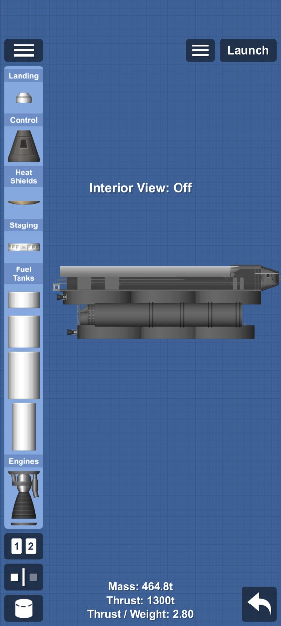 missile launcher boat Spaceflight Simulator