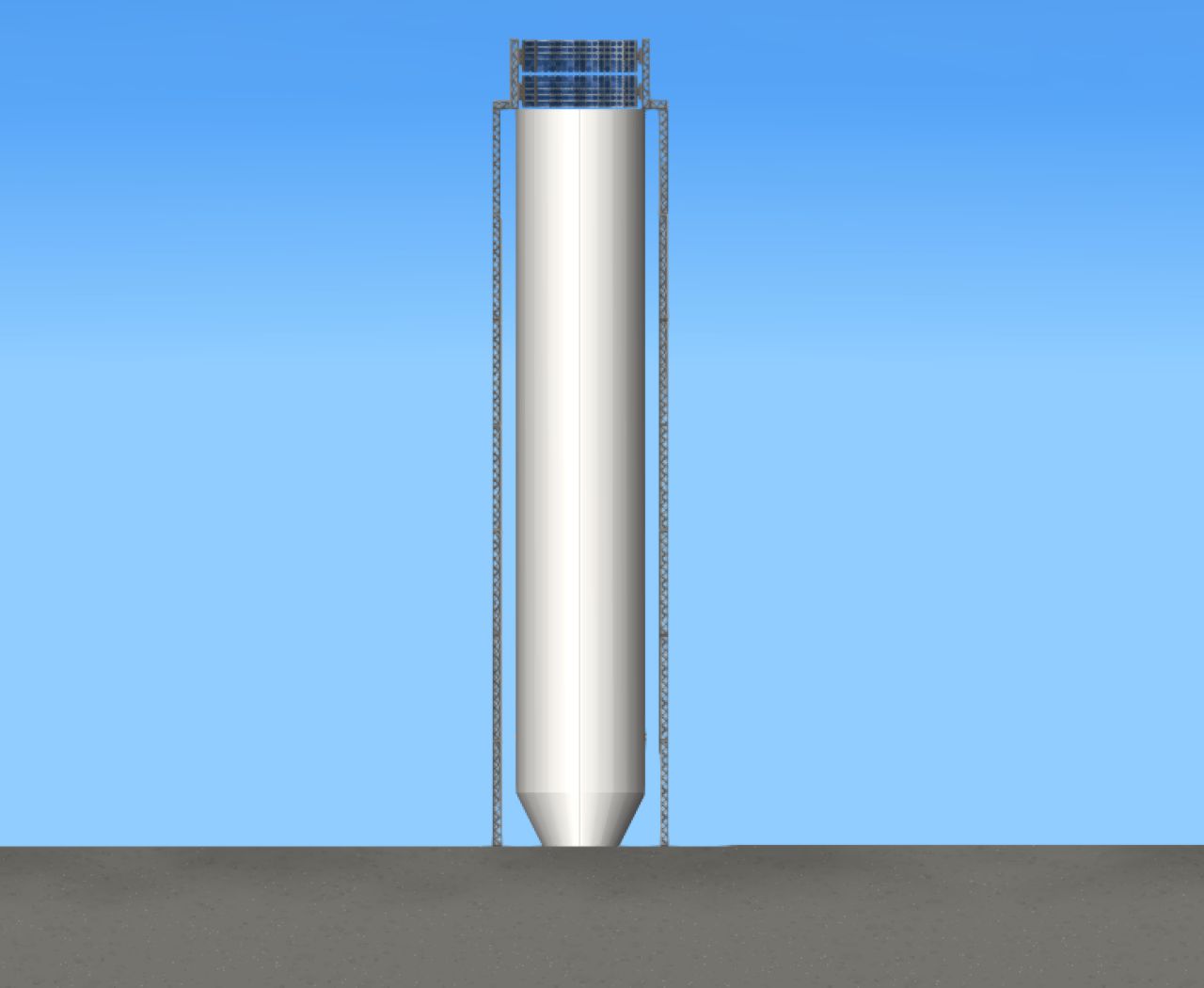 Missile Silo Blueprint for Spaceflight Simulator / SFS BP