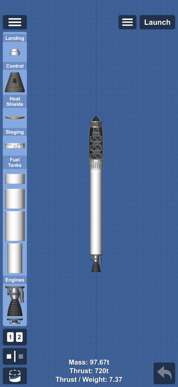 missile thrower for Spaceflight Simulator