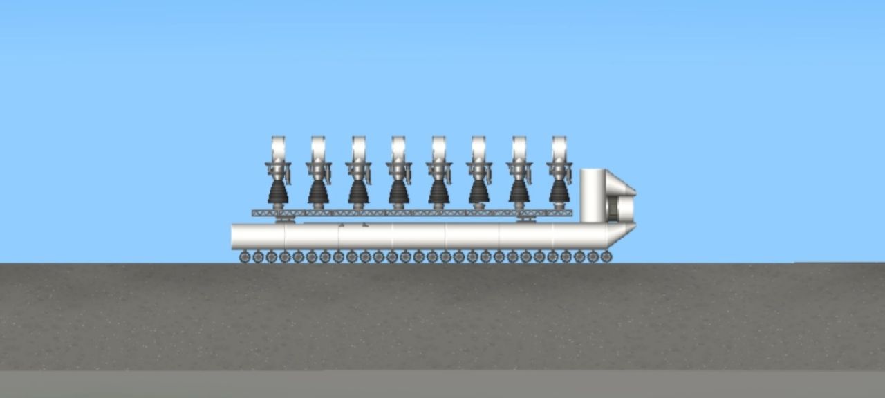 Truck Blueprint for Spaceflight Simulator / SFS BP