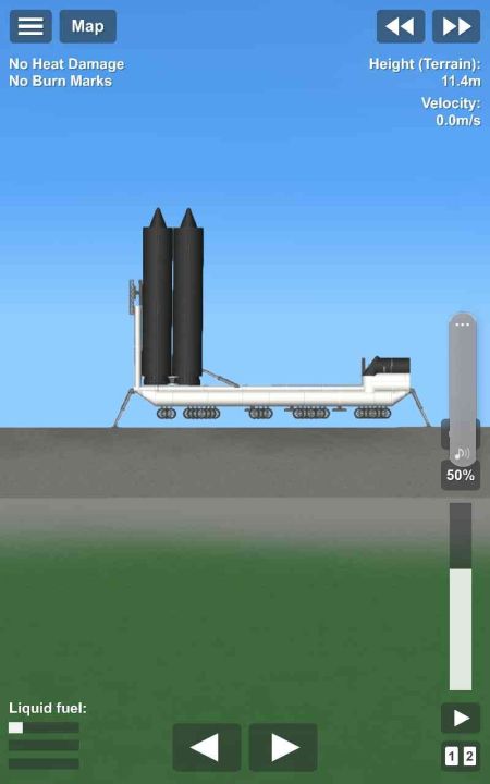 Missle truck Blueprint for Spaceflight Simulator / SFS BP