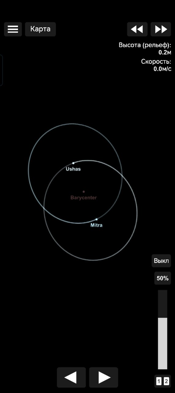 Mitra & Ushas System Spaceflight Simulator