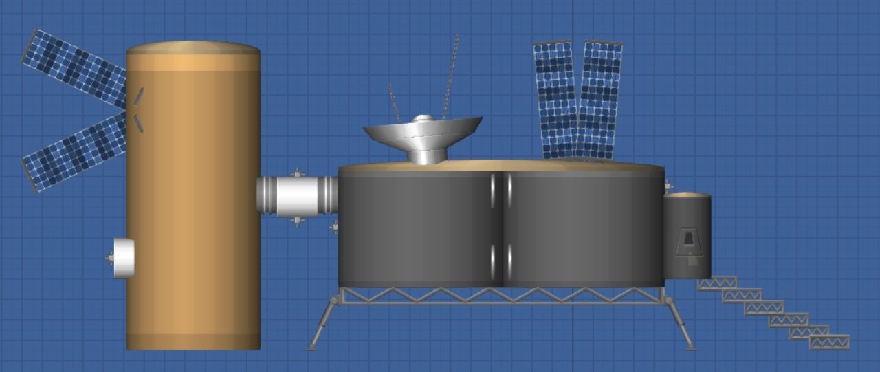 Moon Base for Spaceflight Simulator