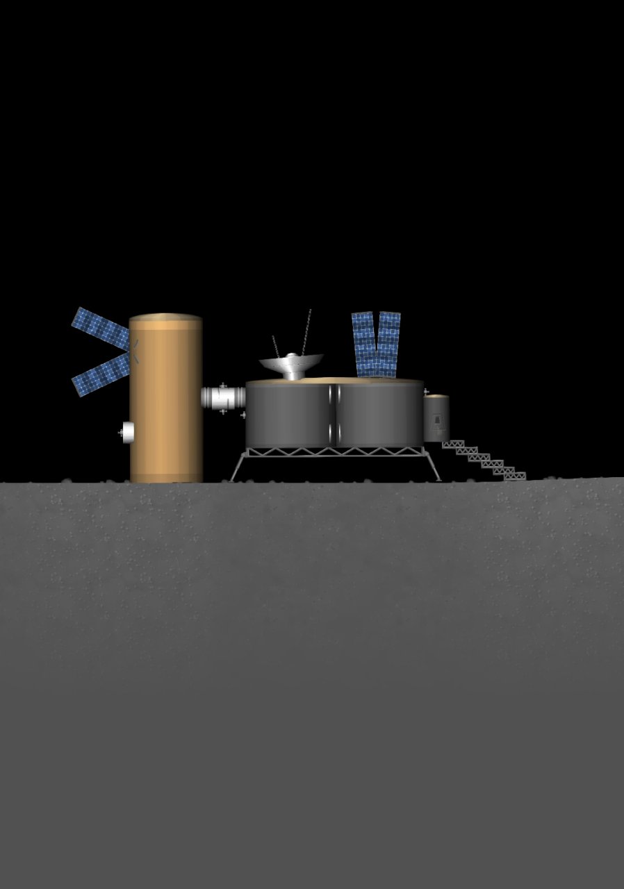 Moon Base Spaceflight Simulator