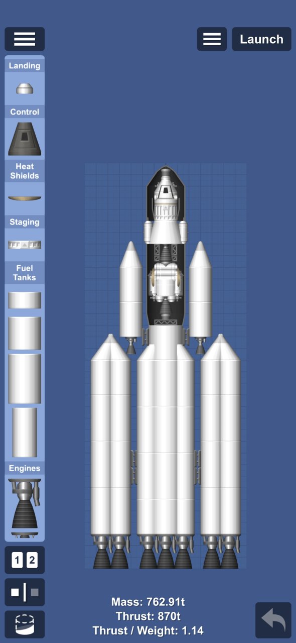 Moon craft for Spaceflight Simulator