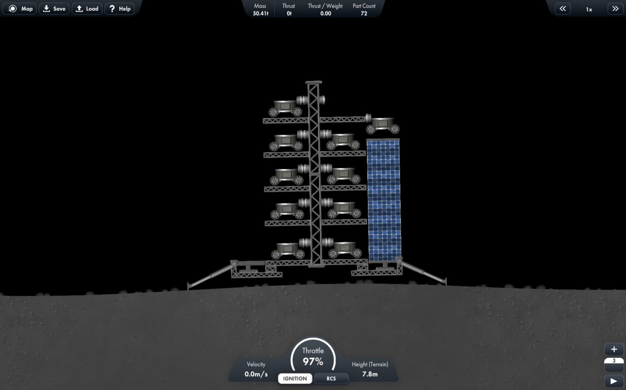 Moon Garage Spaceflight Simulator
