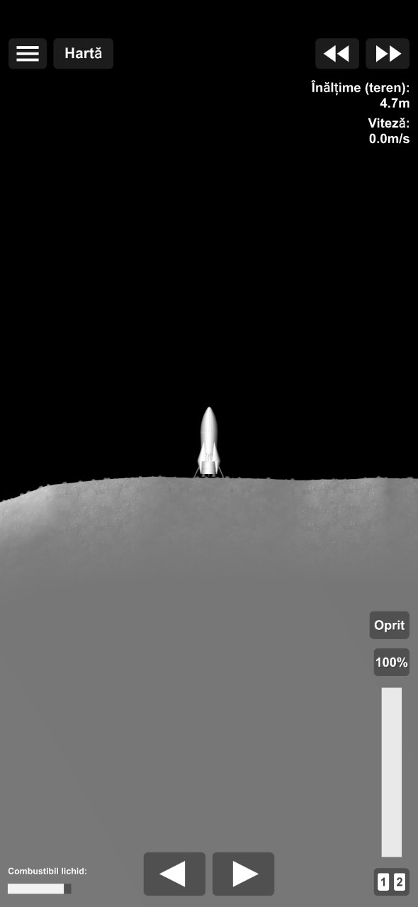 Moon lander Spaceflight Simulator