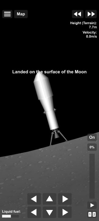 Moon lander Blueprint for Spaceflight Simulator / SFS BP