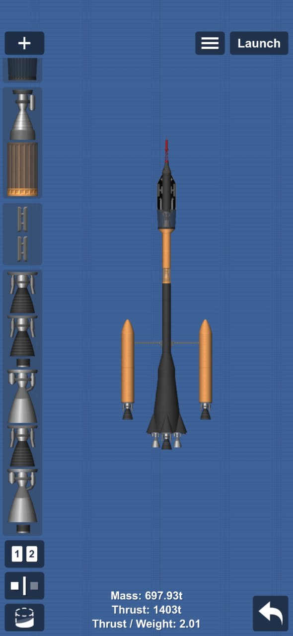 Moon lander Spaceflight Simulator