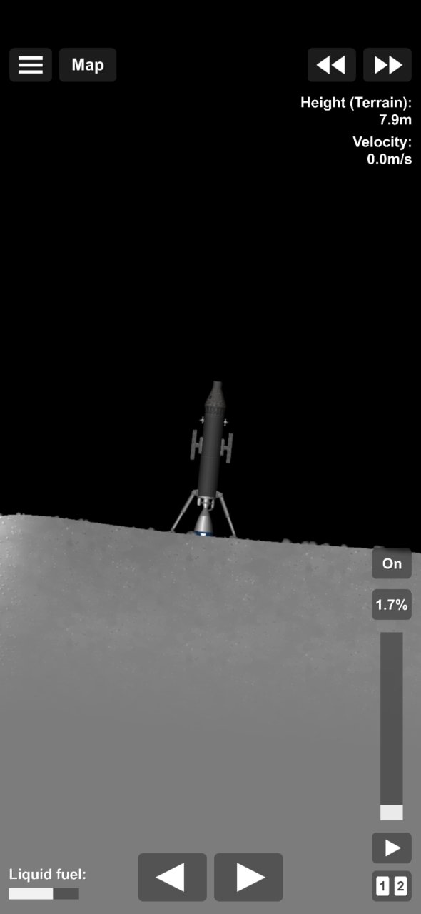 Moon lander Spaceflight Simulator