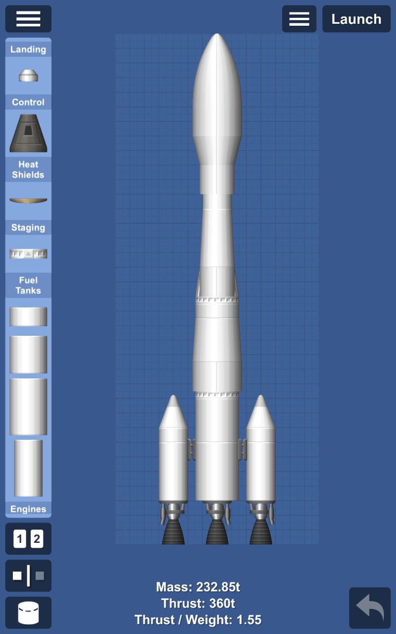 Moon lander Spaceflight Simulator