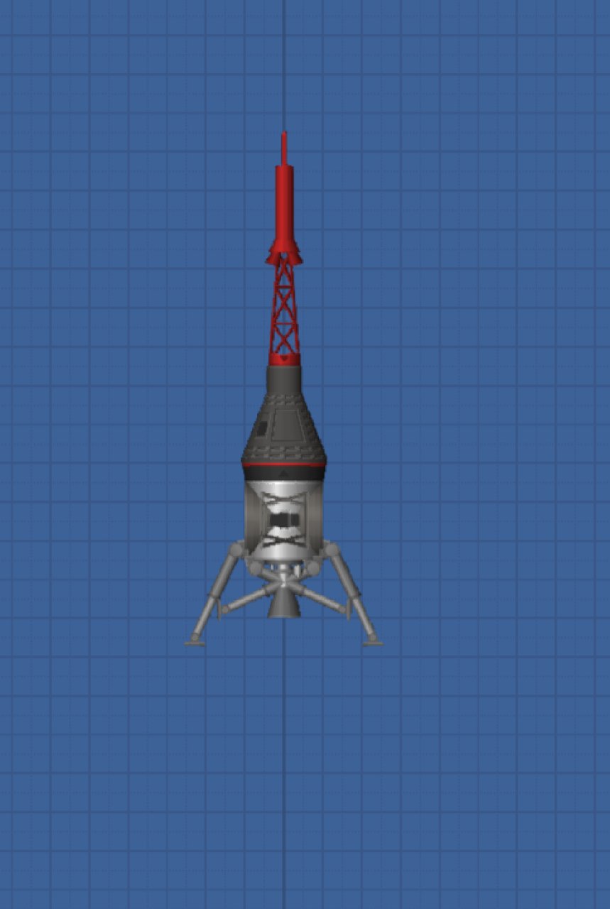 Moon Lander module Spaceflight Simulator