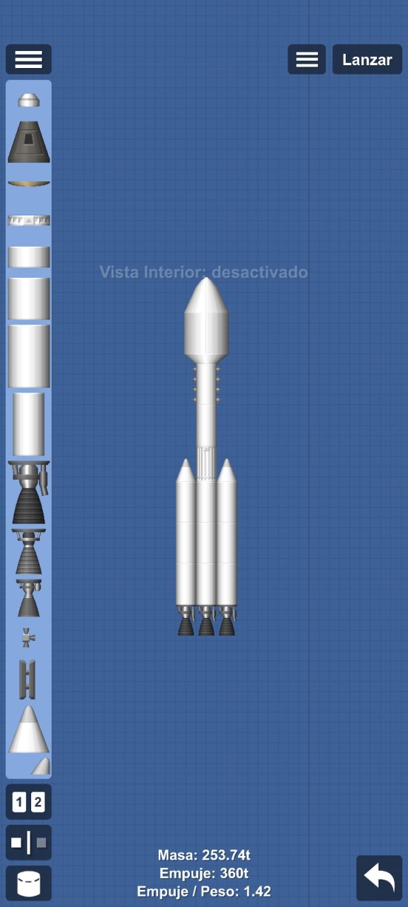 Moon rover by me Blueprint for Spaceflight Simulator / SFS BP