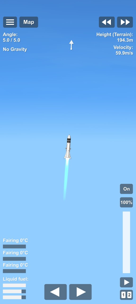 Moon starship Spaceflight Simulator