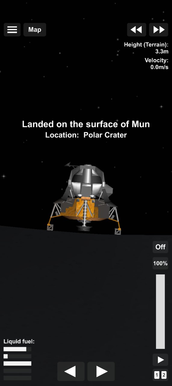 Moon/Mun Lander Blueprint for Spaceflight Simulator / SFS BP