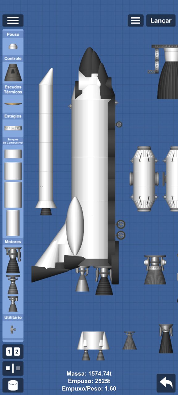 More parts BP | V1 Spaceflight Simulator