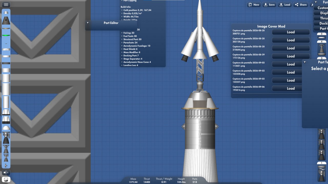 More shapes Spaceflight Simulator