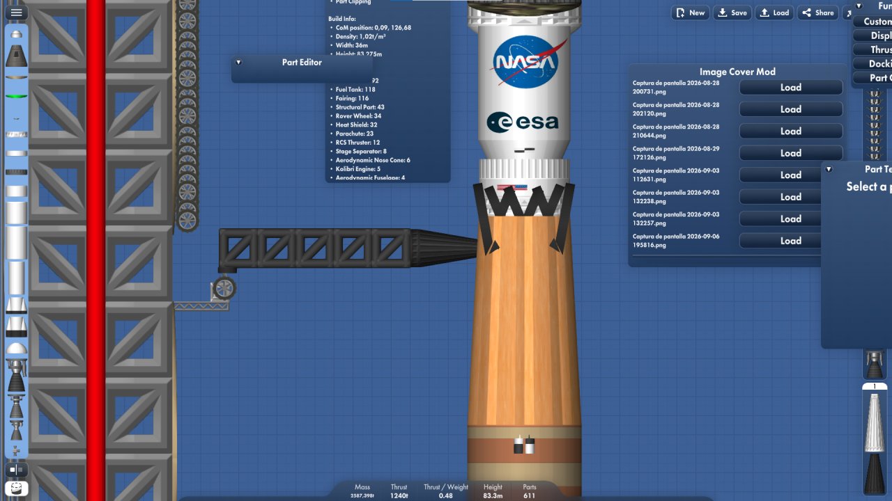 More shapes Spaceflight Simulator