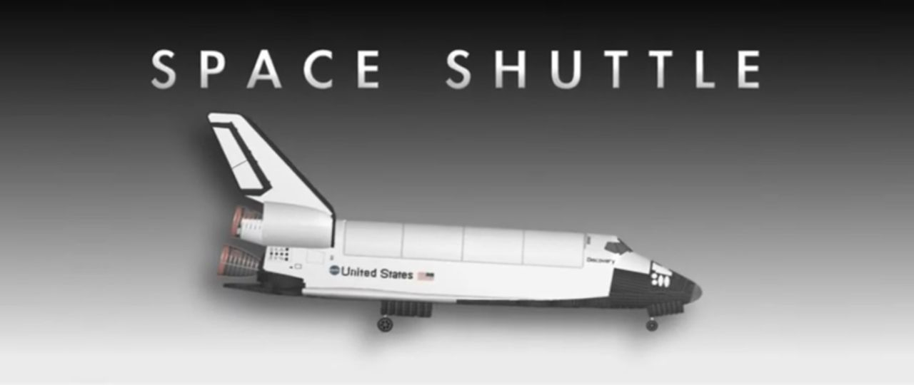 Most realistic Space Shuttle Blueprint for Spaceflight Simulator / SFS BP