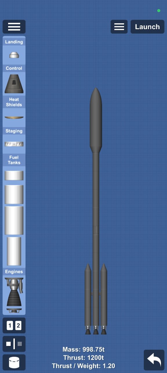 MRL (mars landing rocket) for Spaceflight Simulator