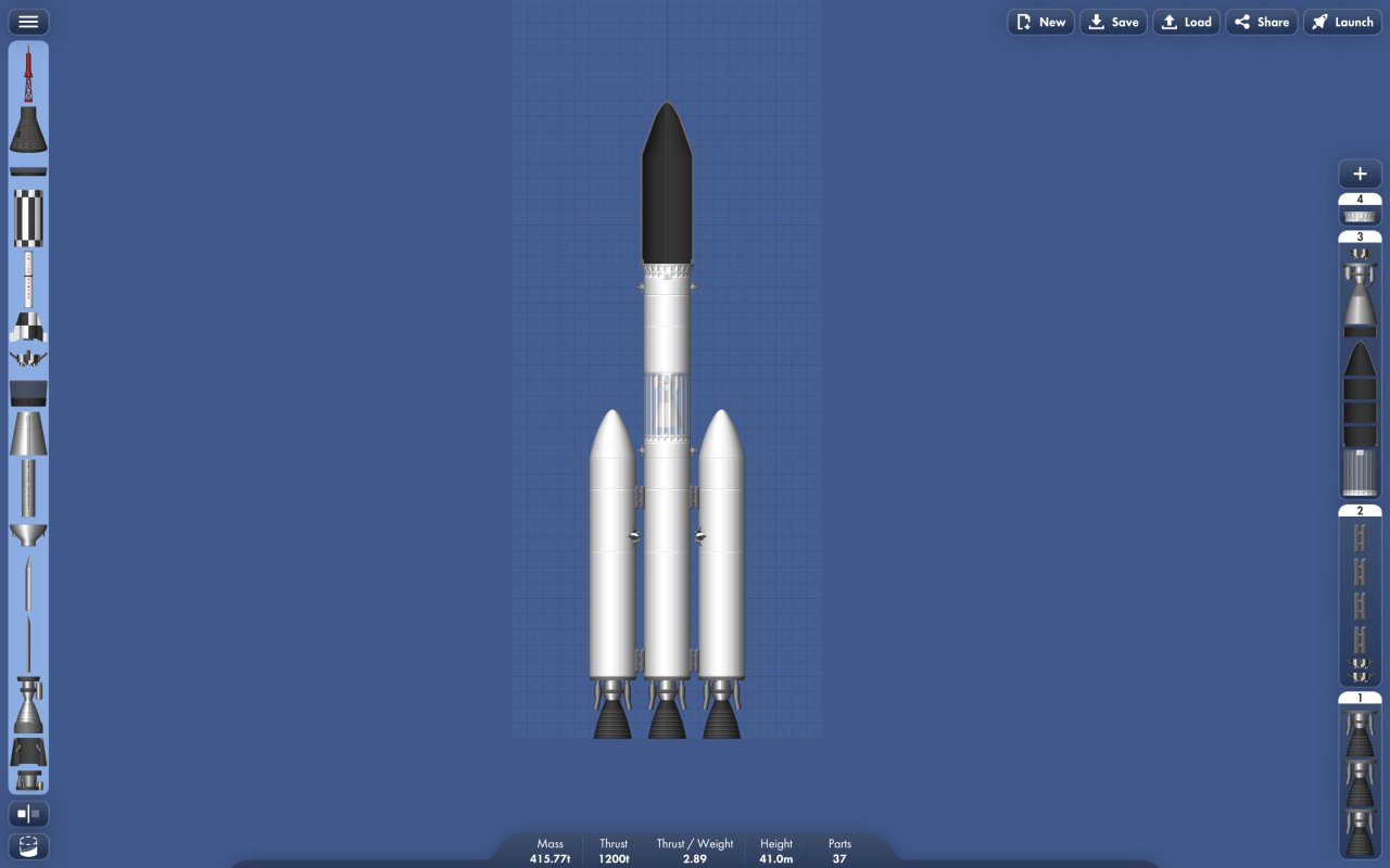 Multi Purpose Cargo Rocket Spaceflight Simulator