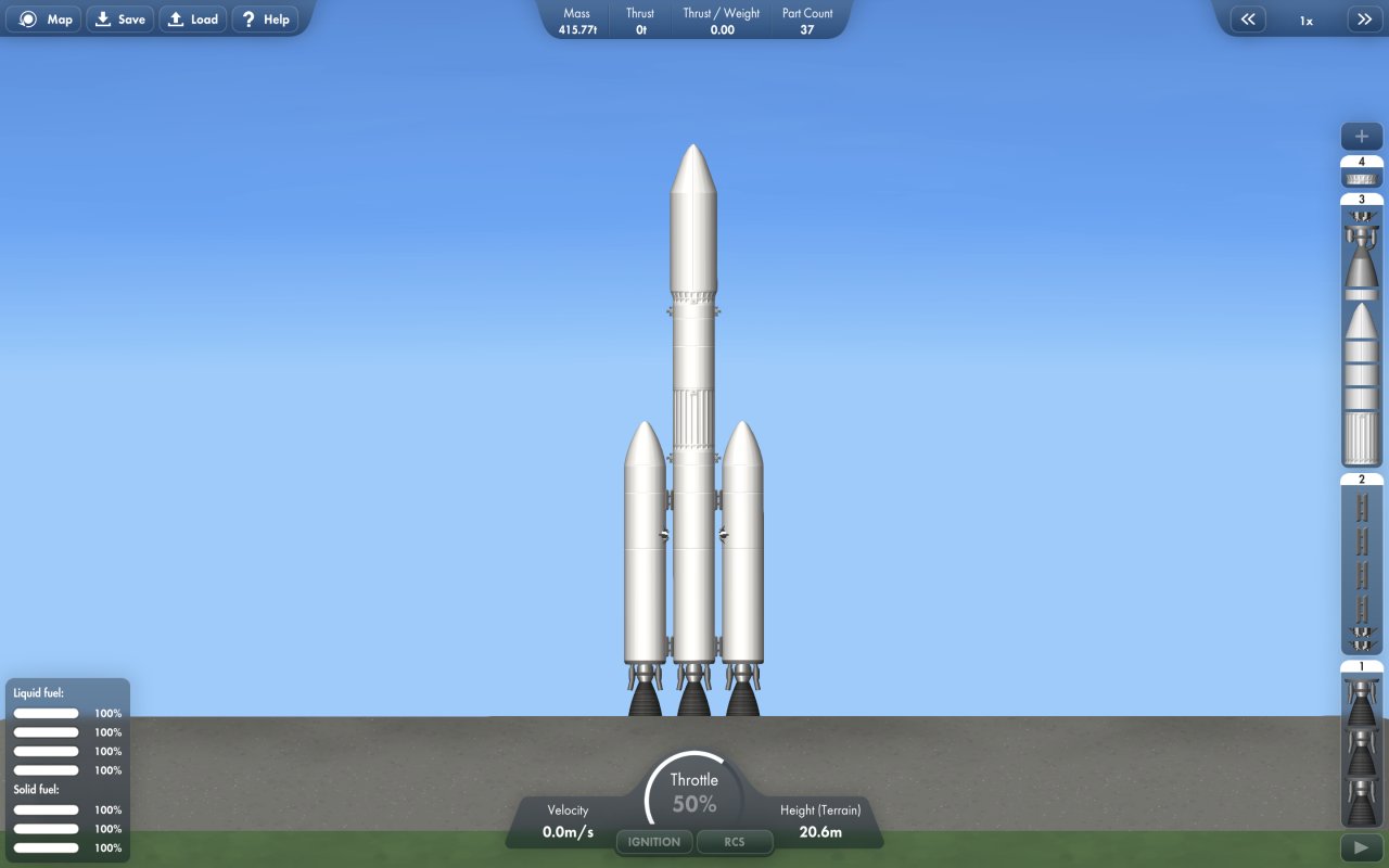 Multi Purpose Cargo Rocket Spaceflight Simulator