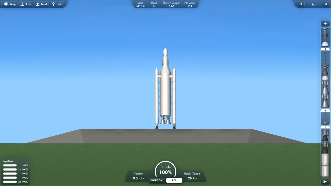 multifunctional rocket Spaceflight Simulator