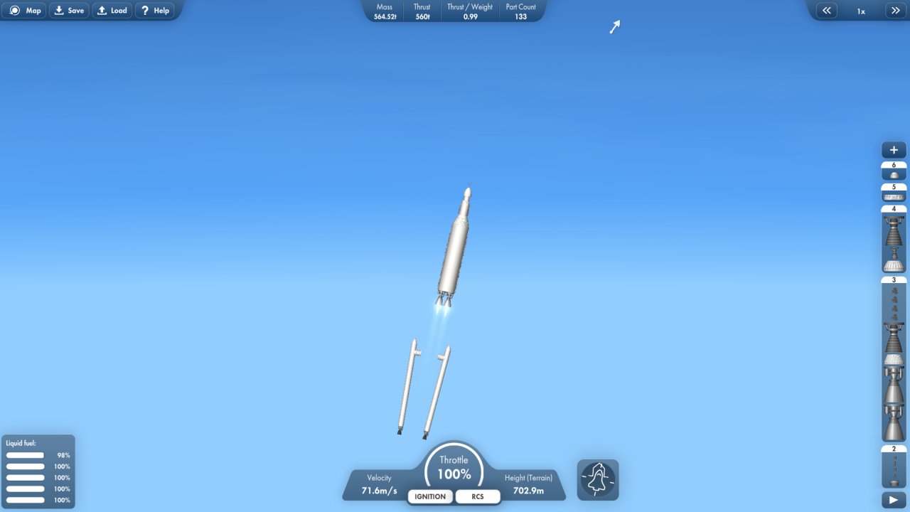 multifunctional rocket Spaceflight Simulator