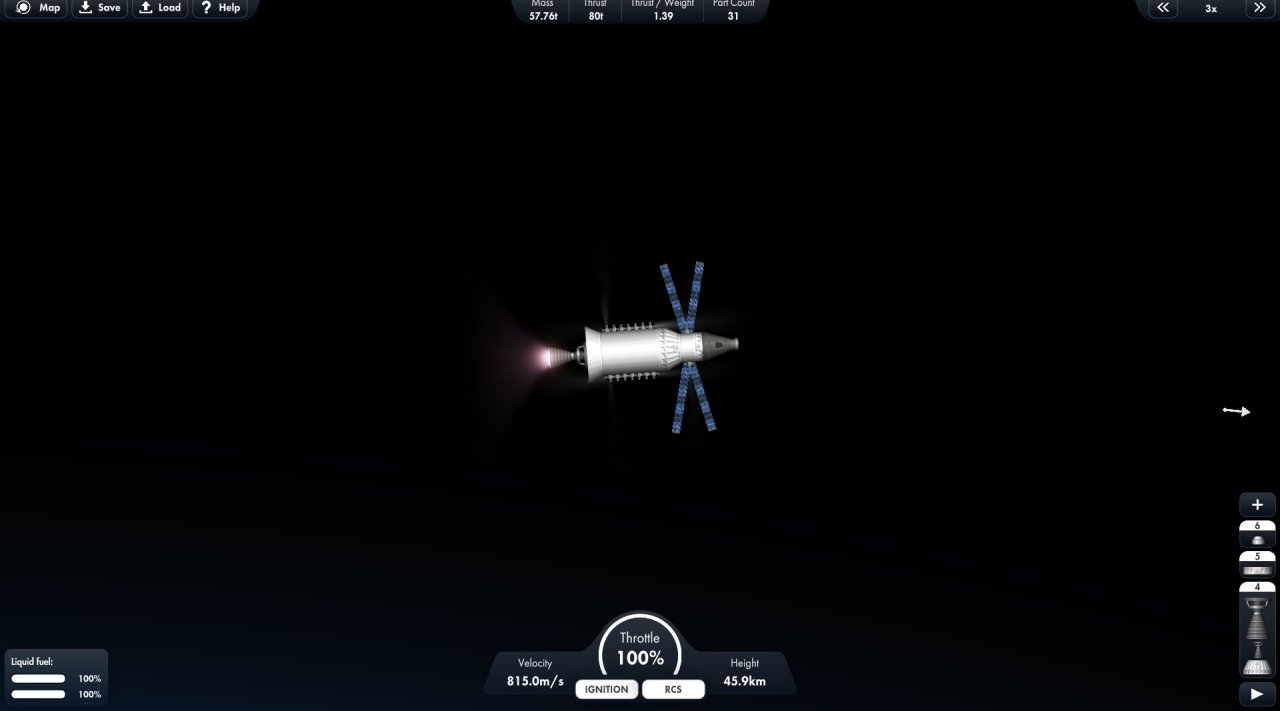 multifunctional rocket Spaceflight Simulator