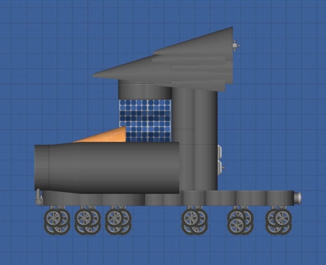 multifunctional truck Spaceflight Simulator