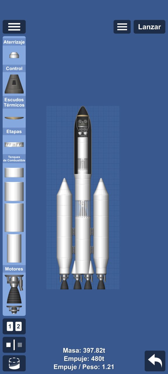 My First Atlas V (With rover) Spaceflight Simulator