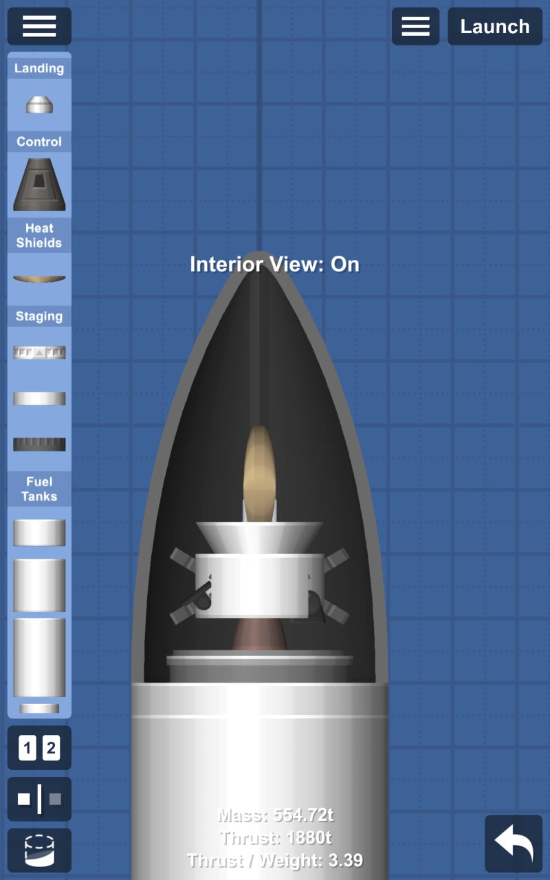 my first rocket Spaceflight Simulator