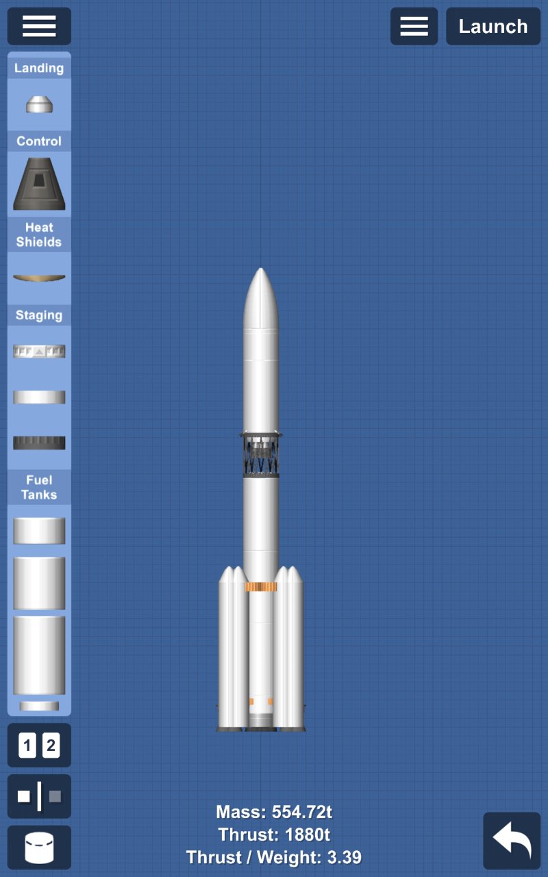 my first rocket Spaceflight Simulator