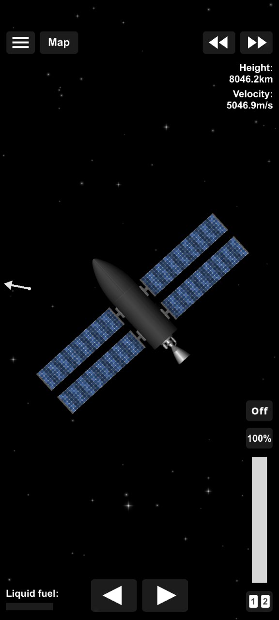 My First Satellite Spaceflight Simulator