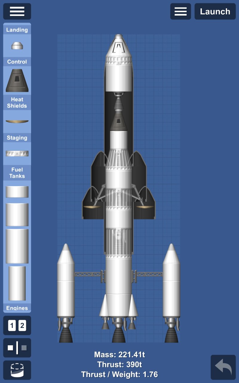 My own Saturn V Spaceflight Simulator