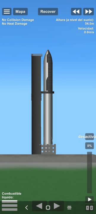 My Starship Blueprint for Spaceflight Simulator / SFS BP