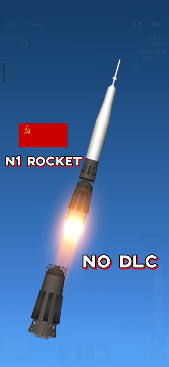 N-1 ROCKET NO DLC for Spaceflight Simulator