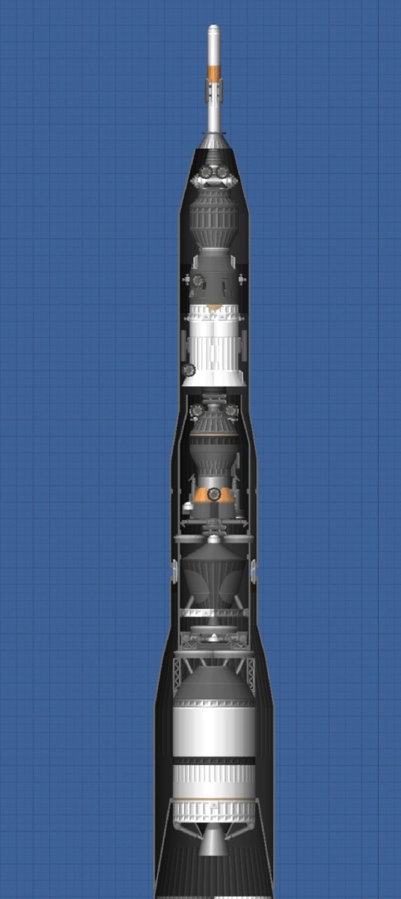 N-1  russia rocket Spaceflight Simulator