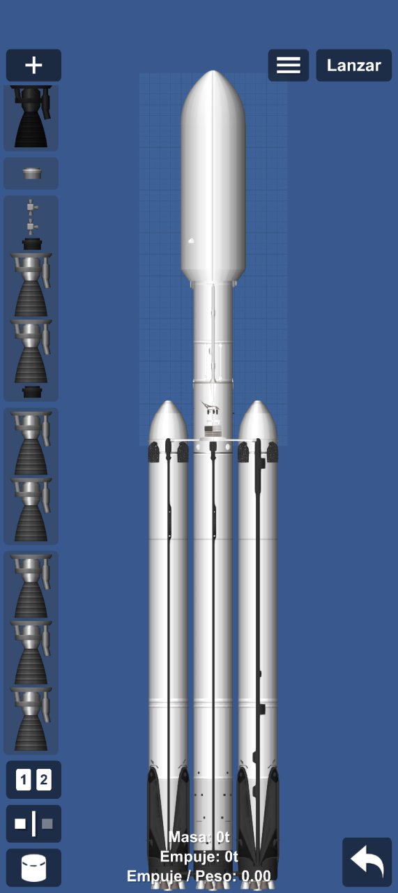 Nancy Grace + Falcon Heavy Spaceflight Simulator