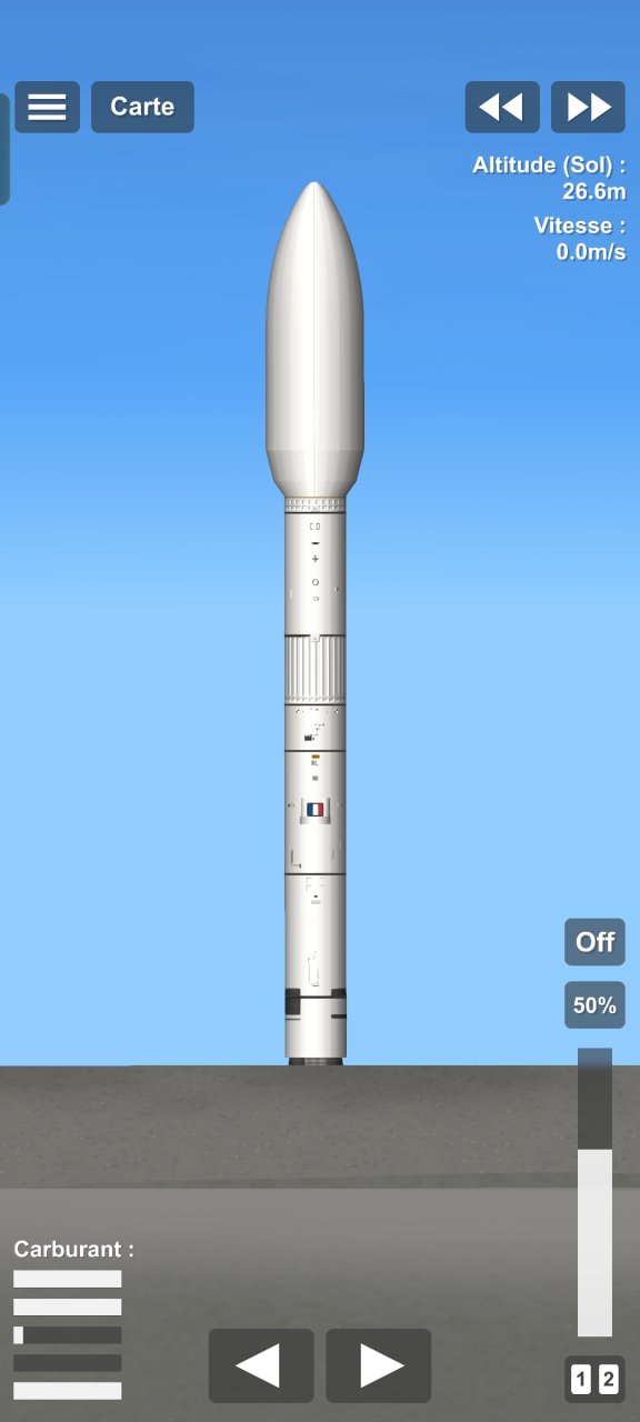 Napoelon I Blueprint for Spaceflight Simulator / SFS BP