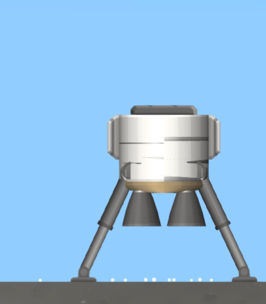 NASA Robotic lander Spaceflight Simulator