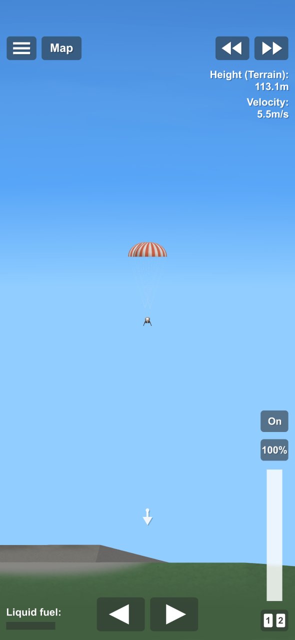 NASA Robotic lander Spaceflight Simulator