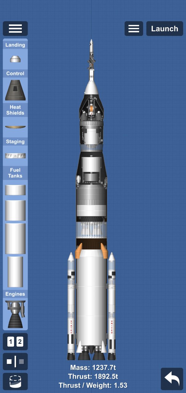 NASA SLS Artemis 1 Spaceflight Simulator