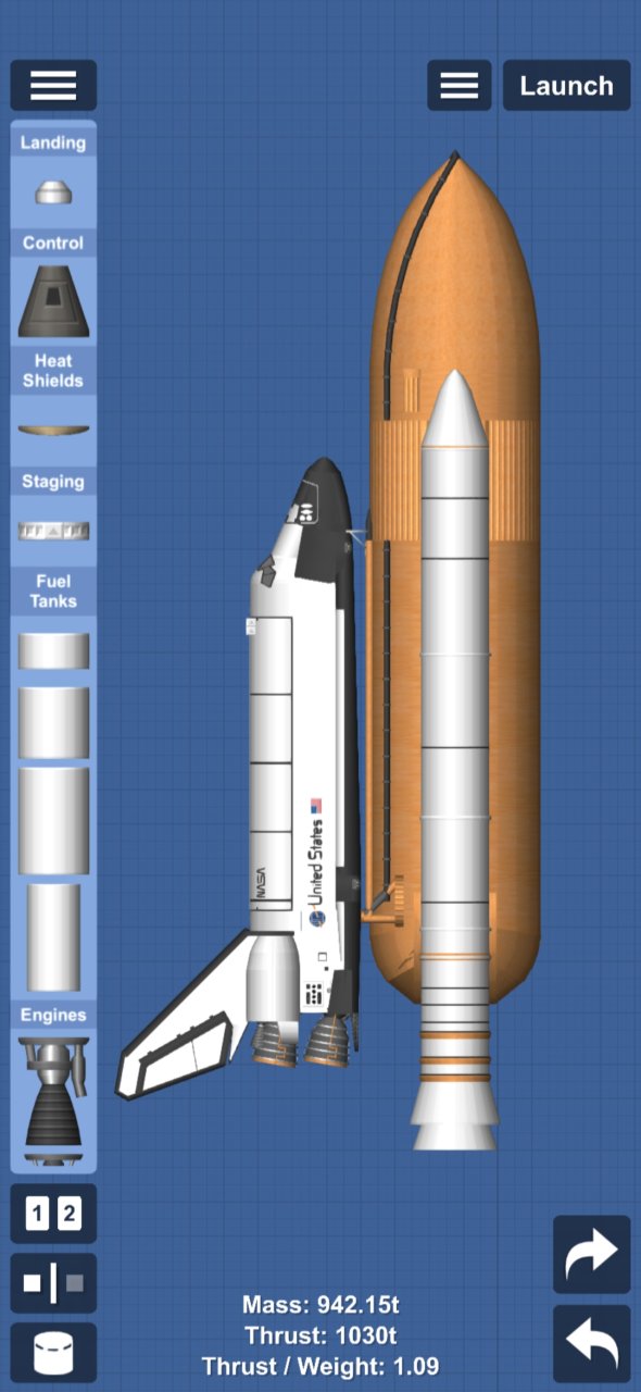 NASA Space Shuttle Spaceflight Simulator