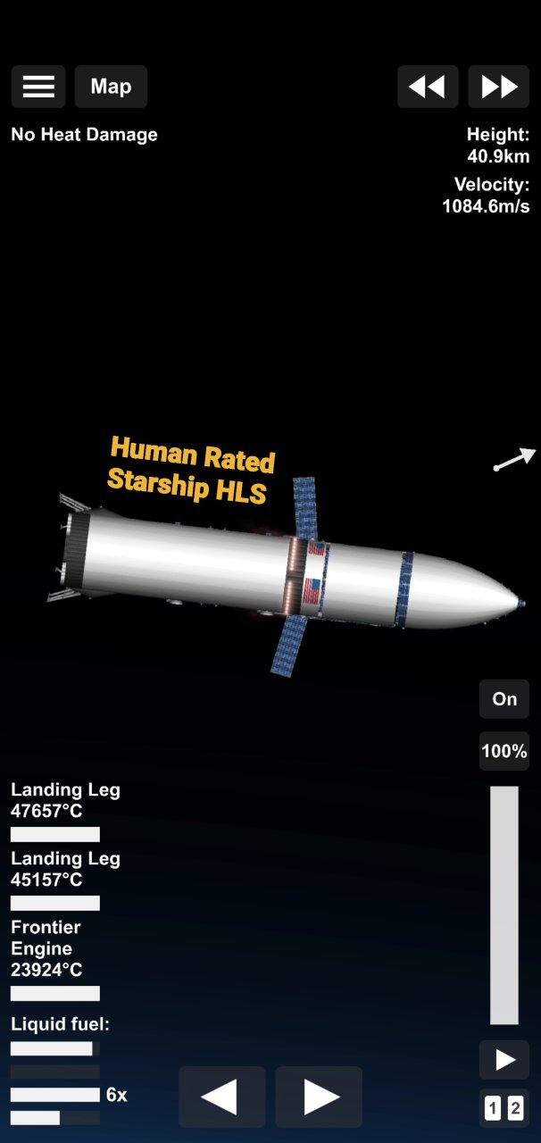NASA/SPACE X HLS Human Rated Spaceflight Simulator