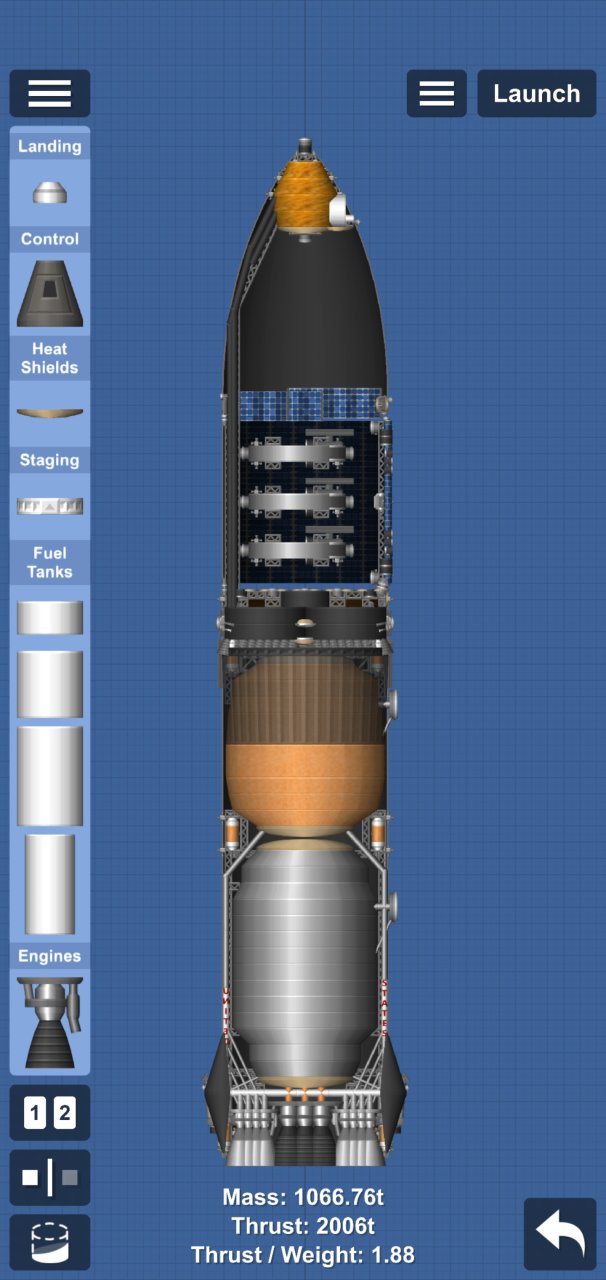 NASA/SPACE X Starship HLS Spaceflight Simulator