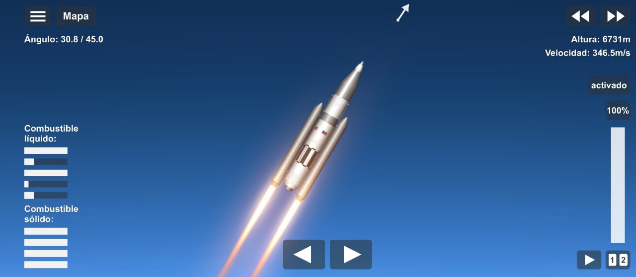 Nave/cohete Spaceflight Simulator