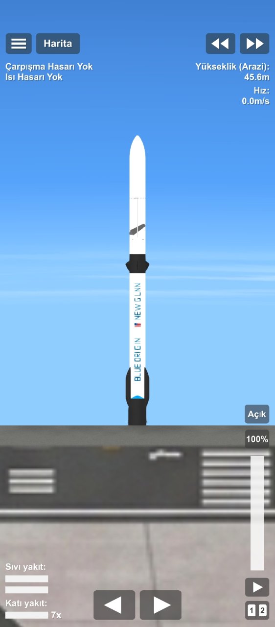 New Gleen for Spaceflight Simulator